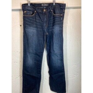 SILVER GRAYSON HERITAGE WOMENS 38 X 34 JEANS BOOTCUT -1113-